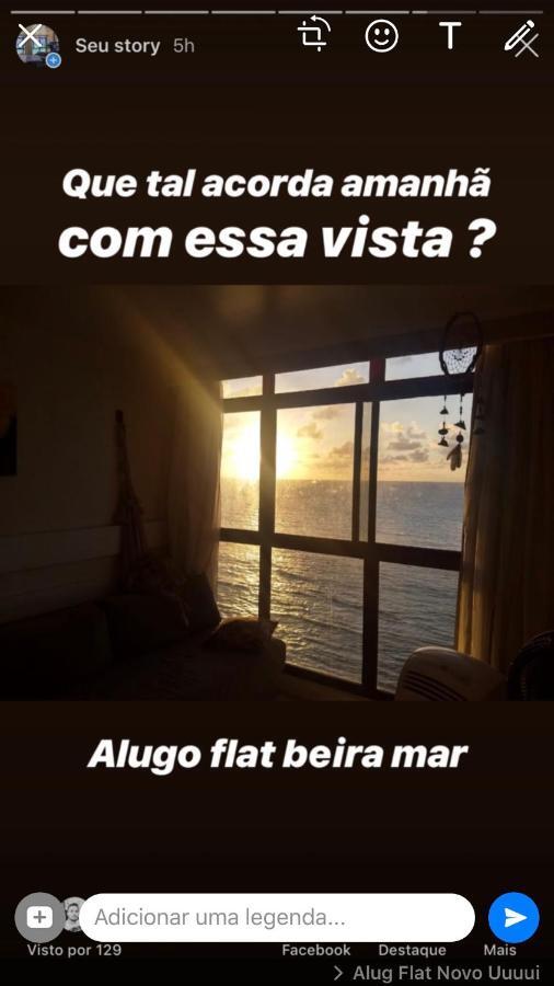 Flat Apt Mobiliado Beira Mar Apartment Ресифи Екстериор снимка